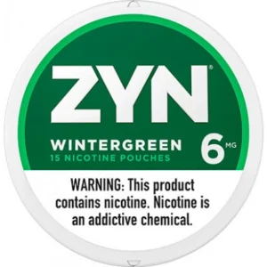 zyn wintergreen 6mg