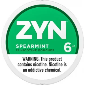 zyn spearmint 6mg